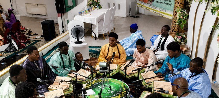 Quran reading at Dahira