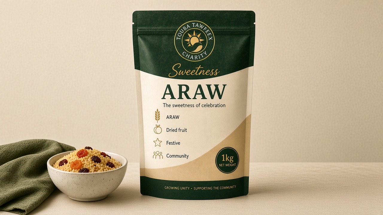 Araw 1kg pack design